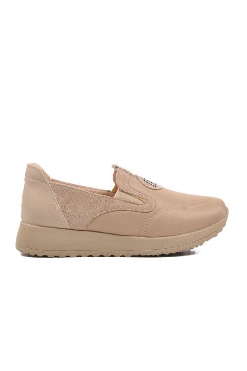 Beige Womens Casual Shoes 708 Z