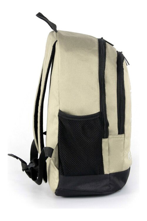 Beige-Black Unisex Backpack 03838
