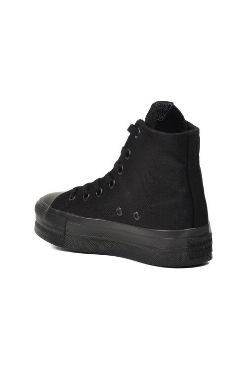Black Unisex Hi Sneaker PO-30086 G