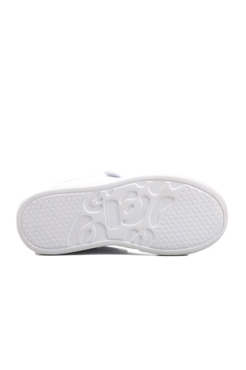 White Velcro Unisex Kids Sports Shoes 150 F