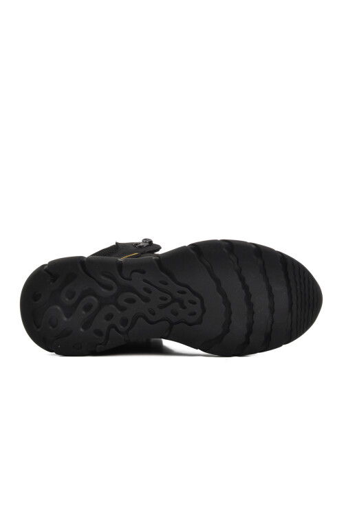 Siyah Nubuk Hakiki Deri Erkek Bot 240004 M