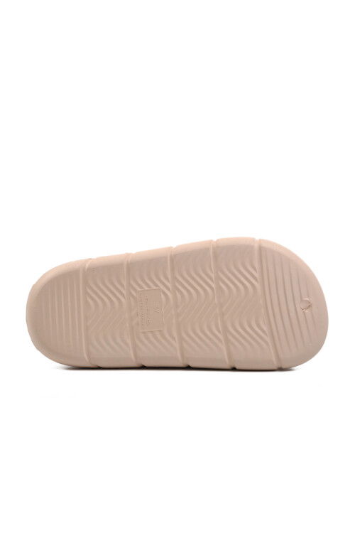 Ecru Polyurethane Womens Slippers 712 Z