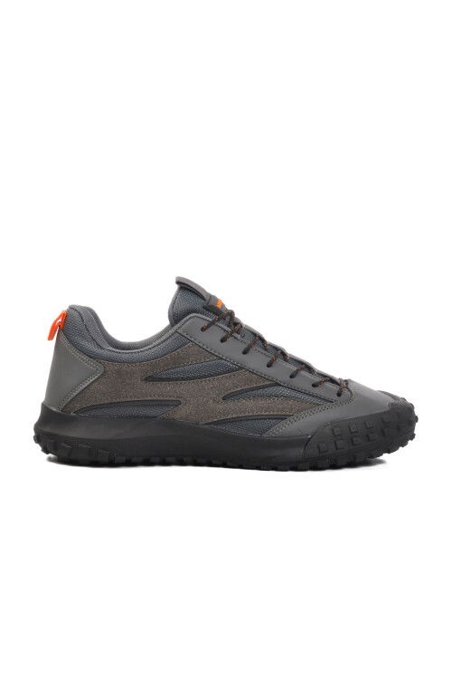 Gray Lightweight Flexible Mesh Mens Sneakers 2036 M