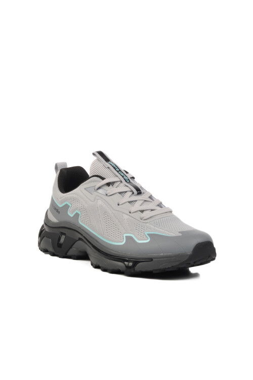Gray Mesh Lightweight Mens Sneakers PCI-11054 M