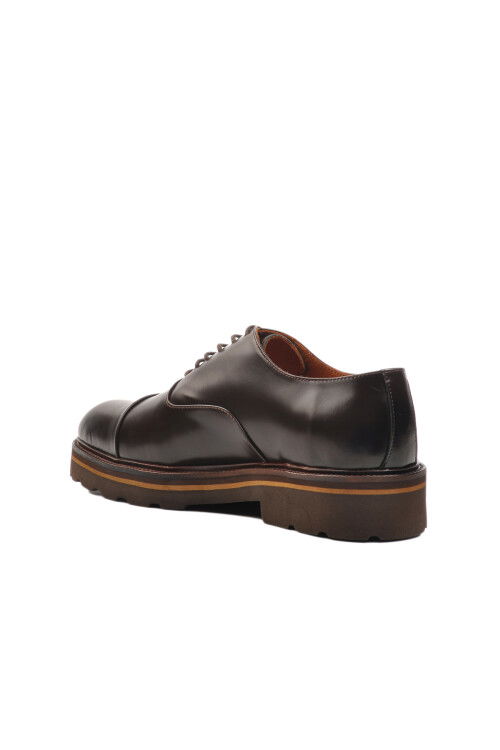 Brown Genuine Leather Mens Classic Shoes Premium 2874 M