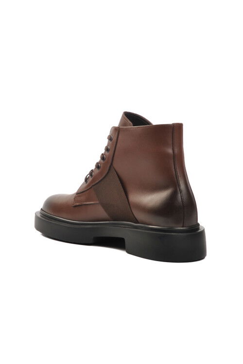 حذاء رجالي بني من الجلد الأصلي بريميوم 1245 م