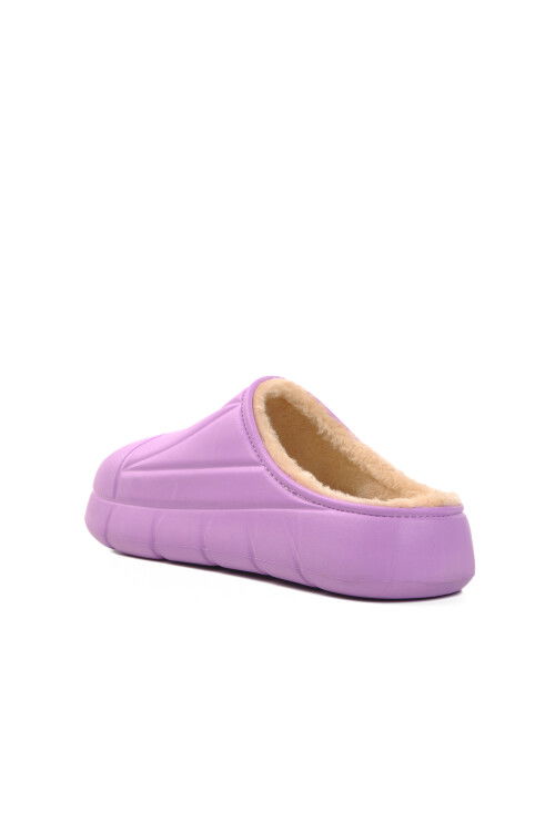 Lilac Furry Womens Slippers 712 Z