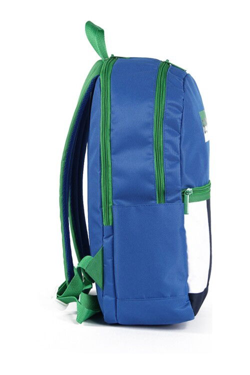 Blue-White Unisex Backpack 04275