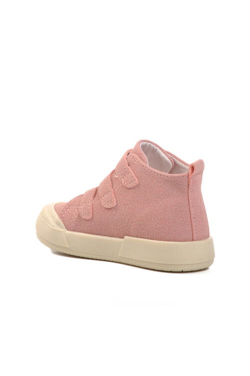Pink Velcro Girls Sneakers 34 B