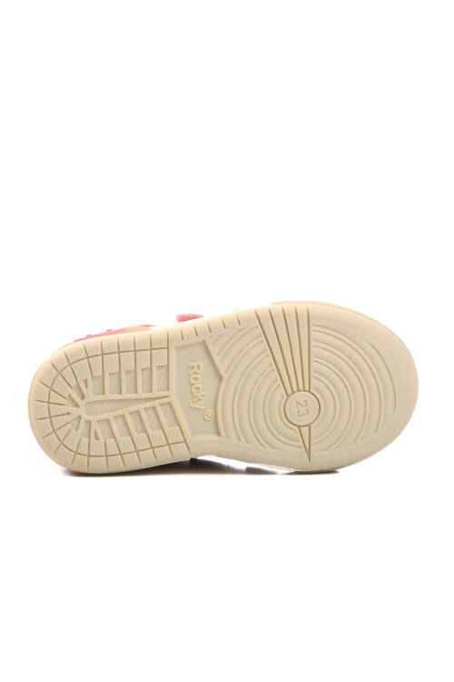 Pink Velcro Girls Sneakers 34 B