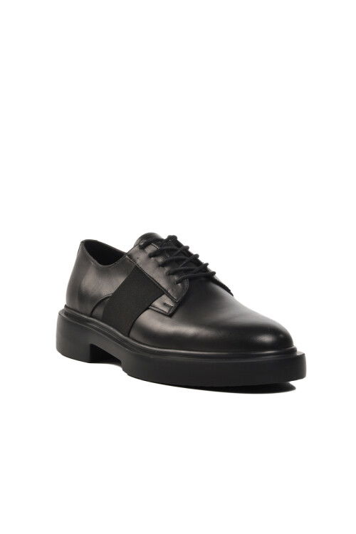 Black Genuine Leather Mens Classic Shoes Premium 1240 M