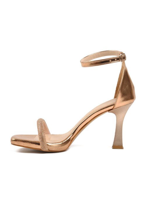 Rose Wrinkled Womens Evening Shoes 290 Z