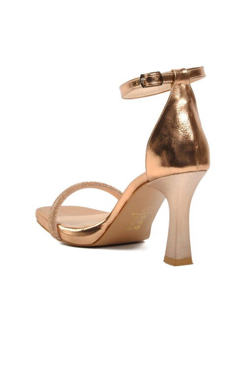 Rose Wrinkled Womens Evening Shoes 290 Z