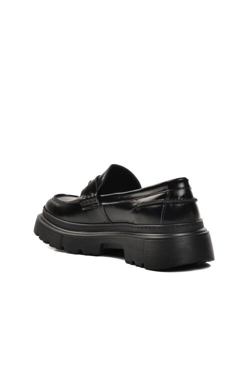 Siyah Açma  Erkek Klasik Ayakkabı Premium 1308-3 M