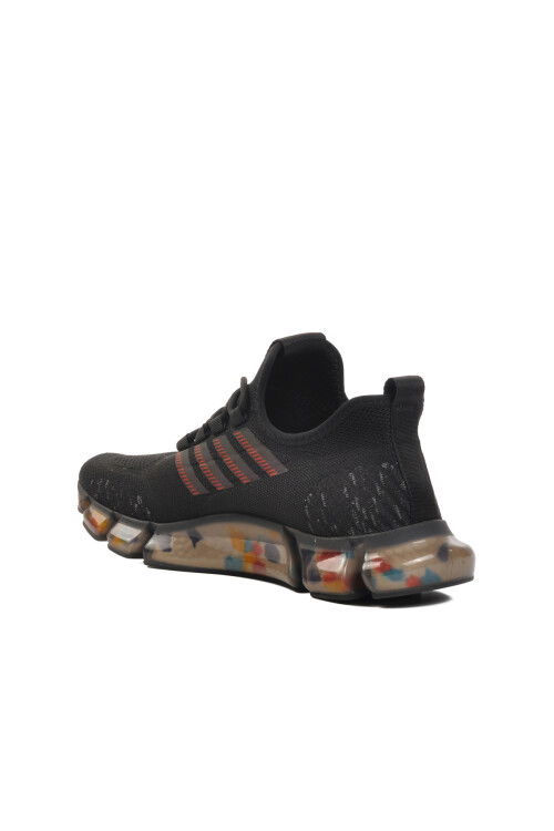 Black Mesh Lightweight Mens Sneakers 24Y591 M