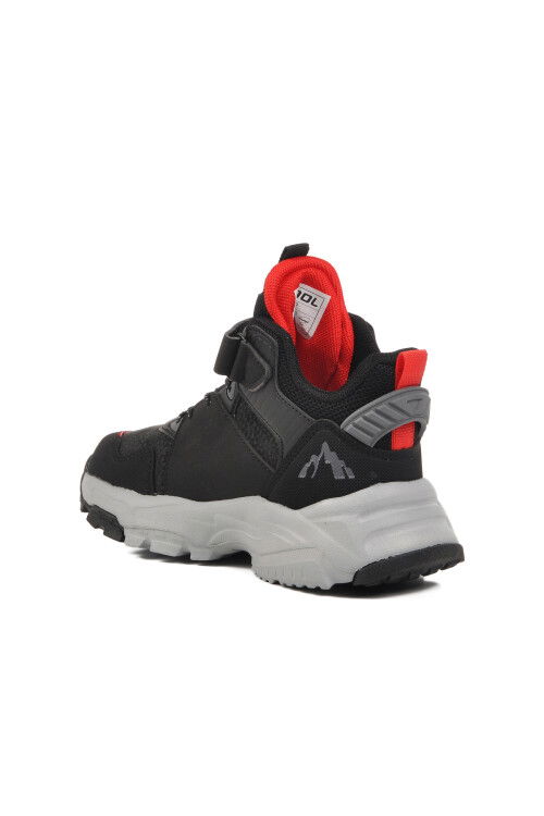 Black Velcro Unisex Kids Boots Lukas F