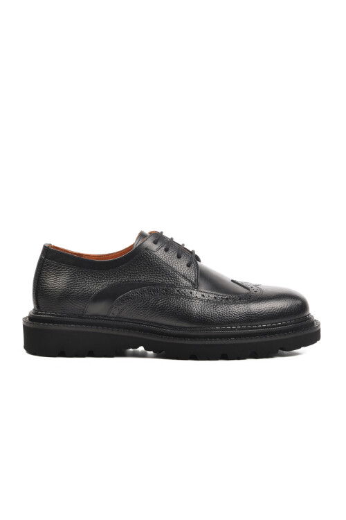 Black Genuine Leather Mens Classic Shoes Premium 110 M