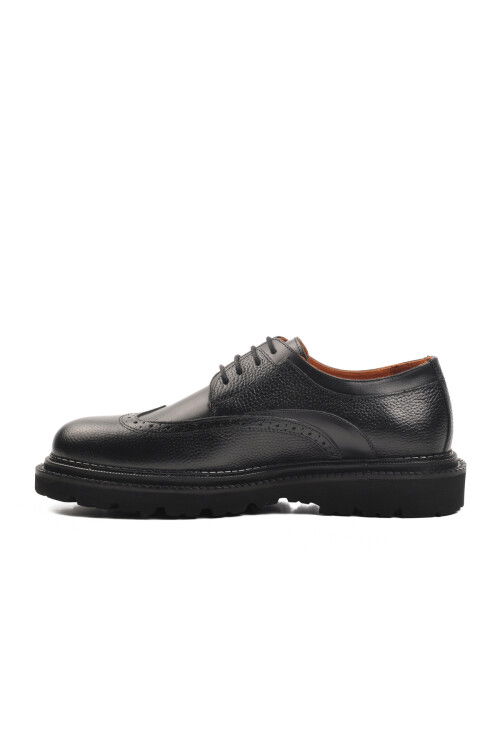 Black Genuine Leather Mens Classic Shoes Premium 110 M