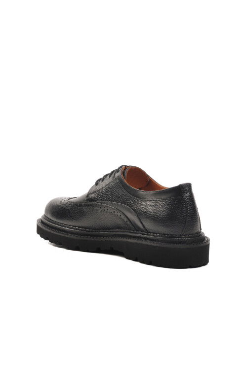 Black Genuine Leather Mens Classic Shoes Premium 110 M