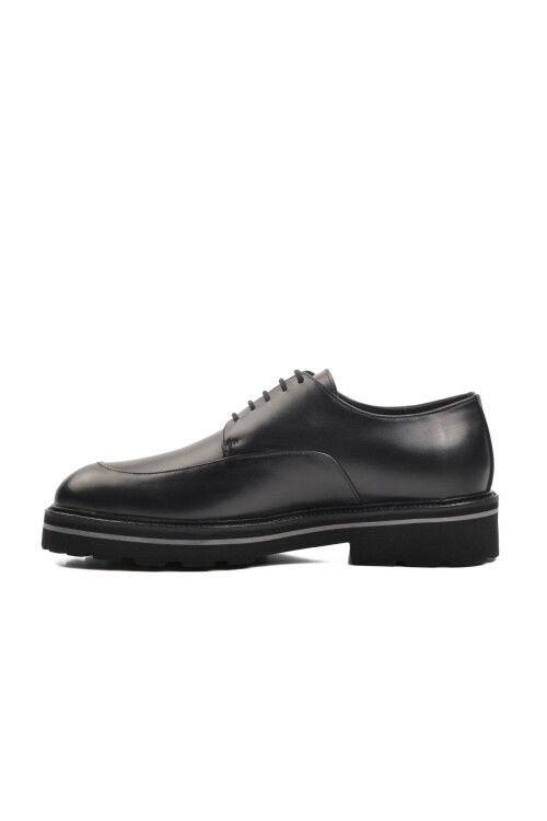 Black Genuine Leather Mens Classic Shoes Premium 2873 M