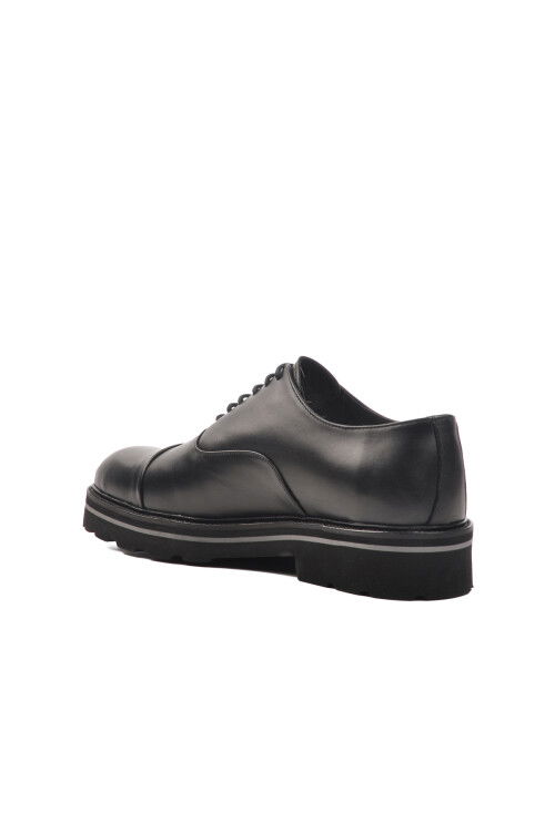 Black Genuine Leather Mens Classic Shoes Premium 2874 M