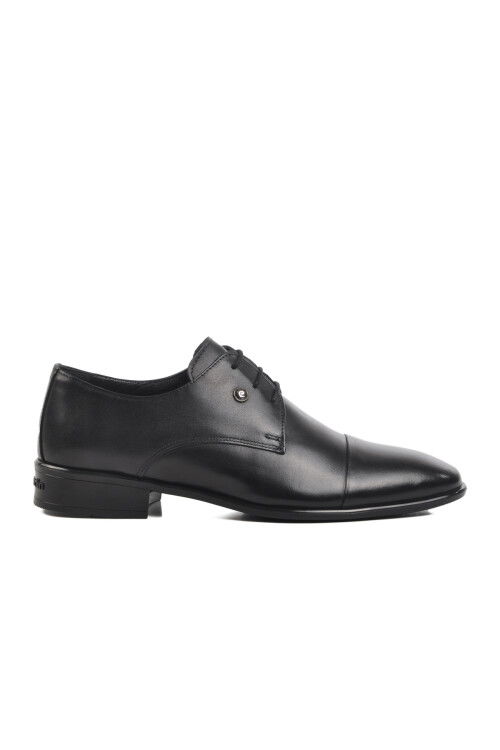 Black Genuine Leather Mens Classic Shoes 70228 M