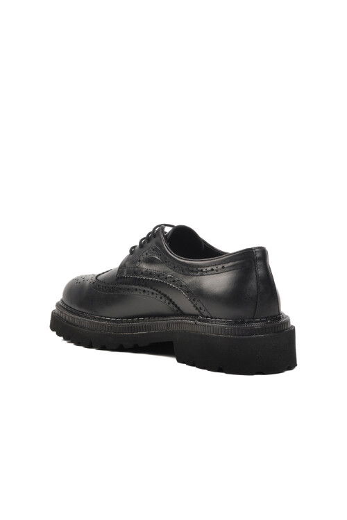 Black Genuine Leather Mens Classic Shoes Premium 260 M