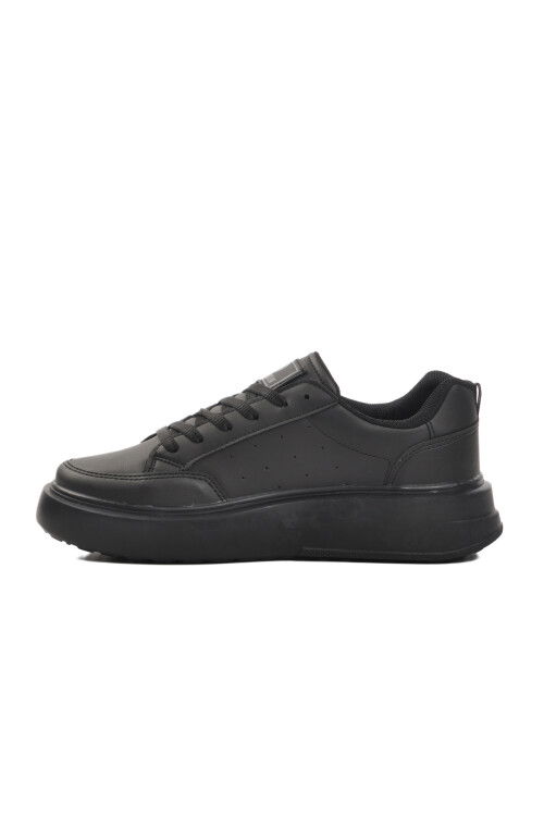 Black Lace-Up Womens Sneakers 148 G