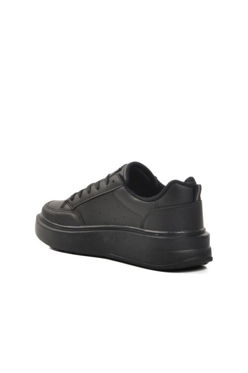 Black Lace-Up Womens Sneakers 148 G