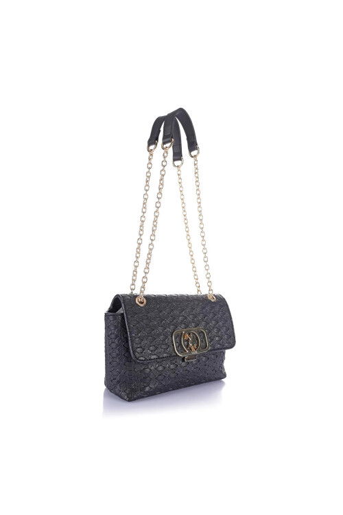 Black Womens Shoulder Bag US23649