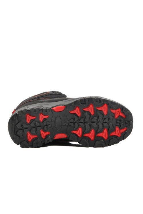 Black Red Polar Non-Slip Childrens Outdoor Boots 2301 F