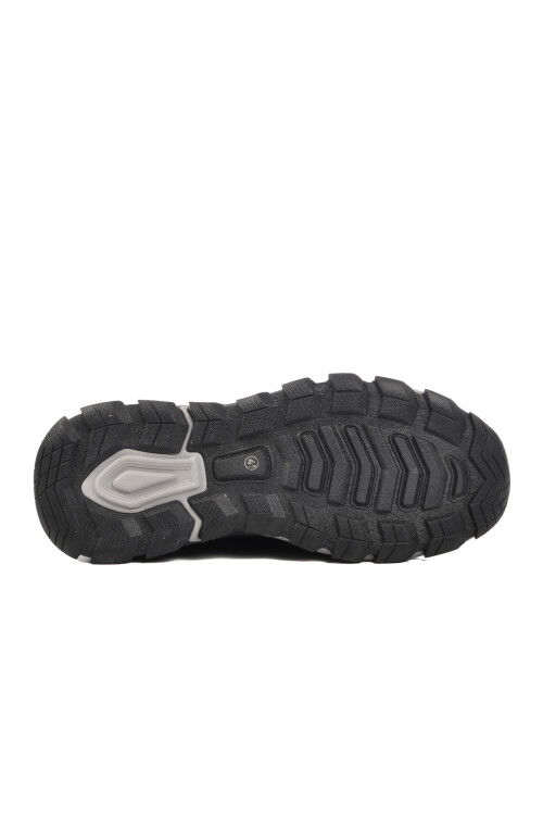 Black Nubuck Genuine Leather Mens Outdoor Shoes 250010 M