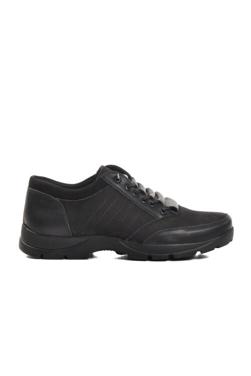 Black Nubuck Mens Casual Shoes 527102 M