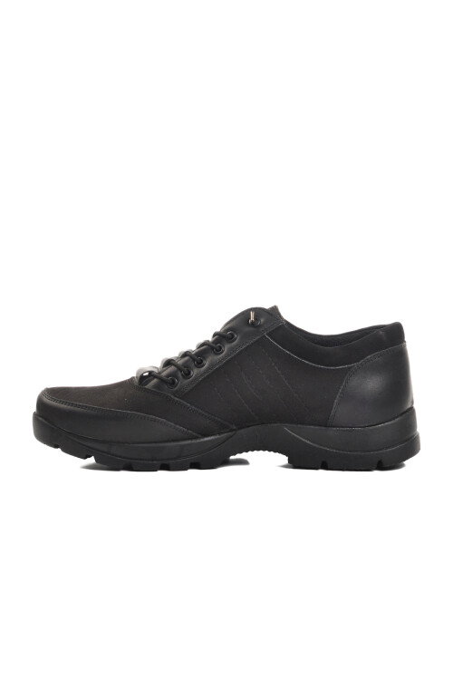 Black Nubuck Mens Casual Shoes 527102 M