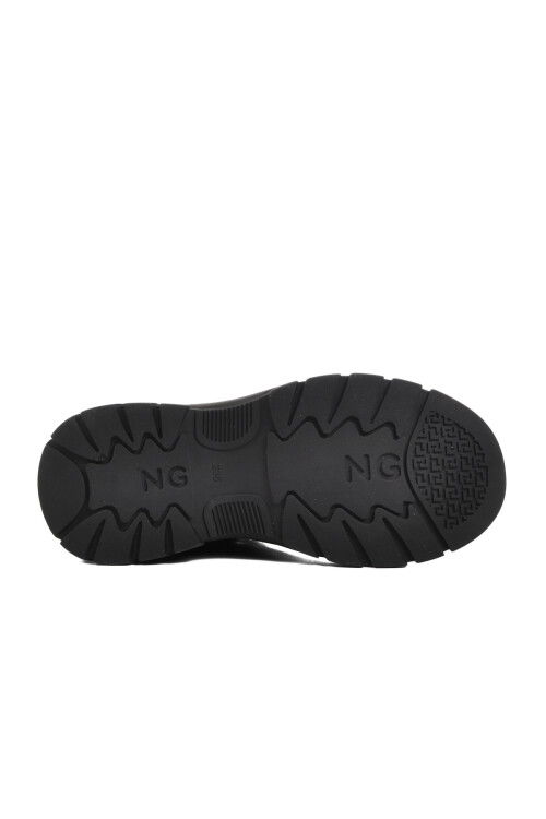 Black Patent Leather Lace-Up Womens Boots 24K311-4 Z