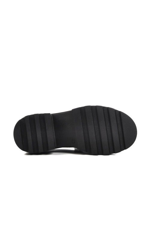 Black Patent Leather Womens Casual Shoes 7455 Z