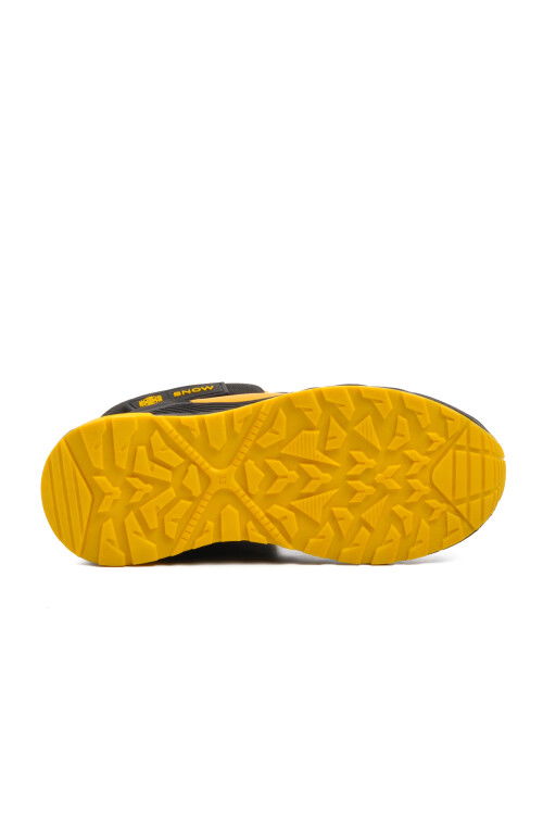 حذاء أطفال أسود وأصفر للجنسين 1775 F