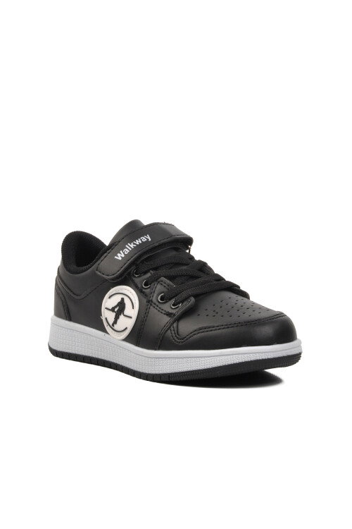 Siyah-Siyah-Beyaz  Çocuk Sneaker Sloga F