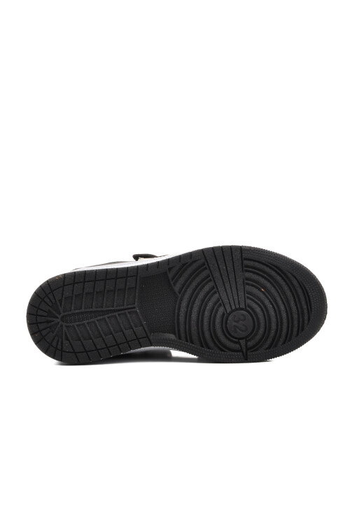 Siyah-Siyah-Beyaz  Çocuk Sneaker Sloga F