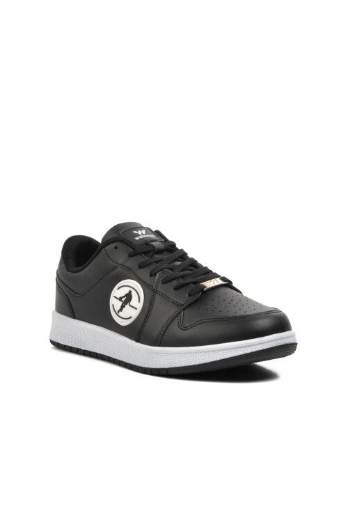 Black and White Mens Sneaker Sloga M