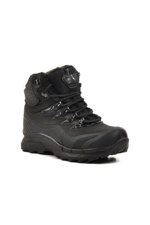 Black-Black Kids Outdoor Boots Kaleo F