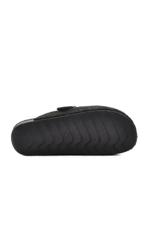 نعال منزلية نسائية من القماش الأسود K-9548 Z