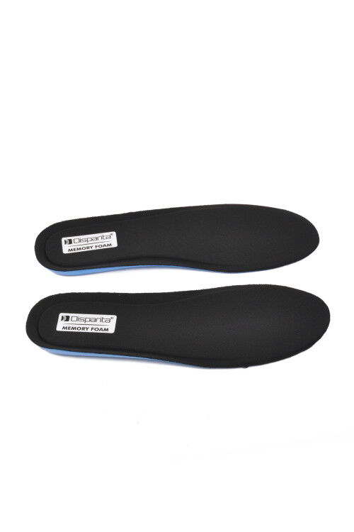 Black Unisex Memory Foam Insoles