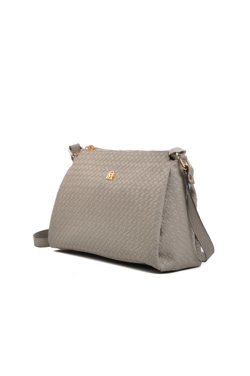 Dark Gray Womens Shoulder Bag 67-7153