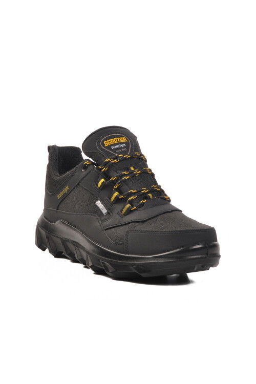 Textile Black-Yellow Waterproof Mens Outdoor Shoes M7201 M