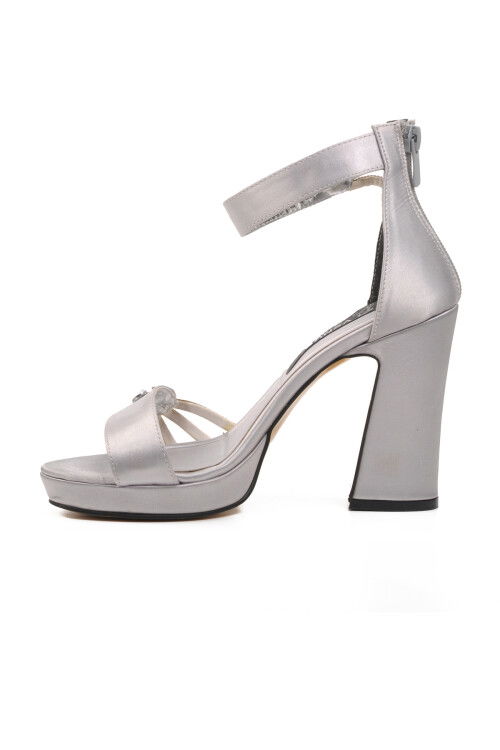 Silver Womens Evening Shoes 23110916Y Z