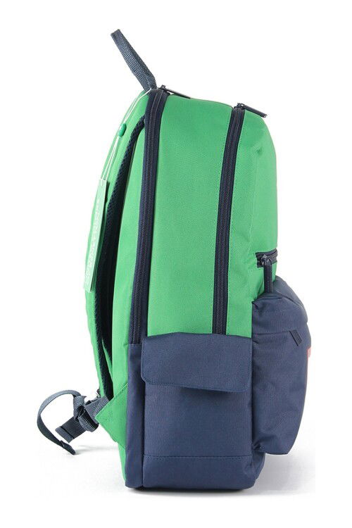 Green-Navy Unisex Backpack 03785