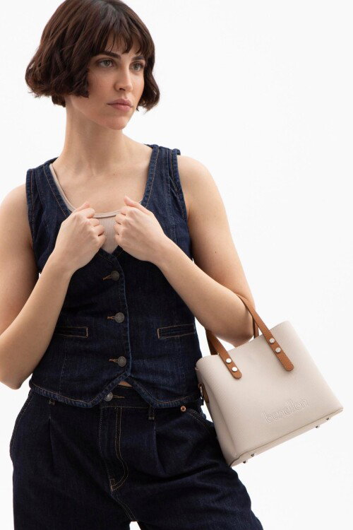 Beige-Camel Womens Shoulder Bag BNT-1589 Bag