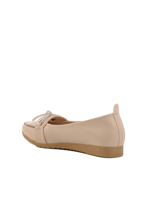 Beige Womens Ballerinas PC-53018 Z