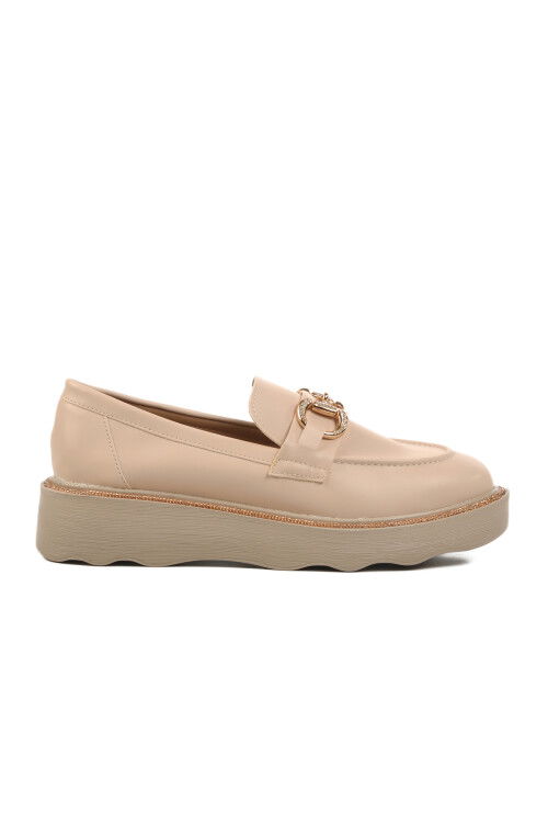 Beige Womens Casual Shoes 552607 Z